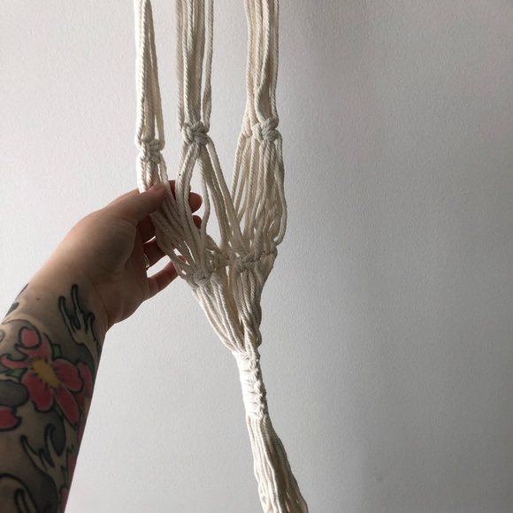 SOLD Macrame Plant Hanger - Picture 2 of 3